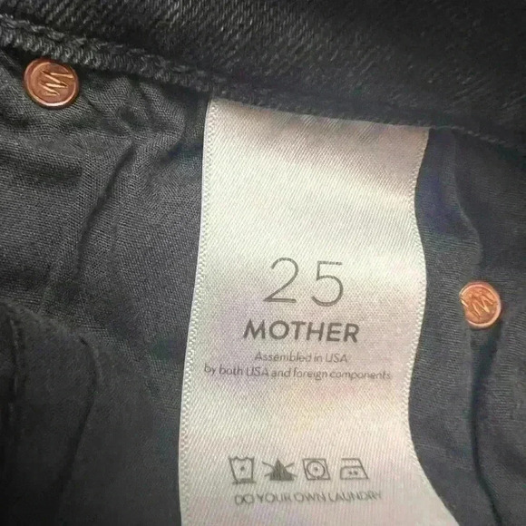 Mother The Pixie Dazzler Ankle Fray in Night Shadow Size 25 - Picture 10 of 12